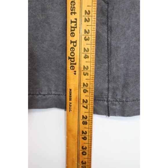 Hugo Boss Mens Blazer Sz 42R Charcoal Gray Cotton Blend Old Money Preppy Career - Picture 12 of 13